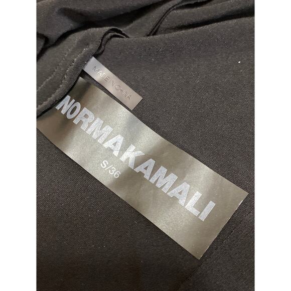 Norma Kamali Women's Black Sleeveless Strapless Bandeau Bustier Tube Tank Top S - Picture 3 of 4